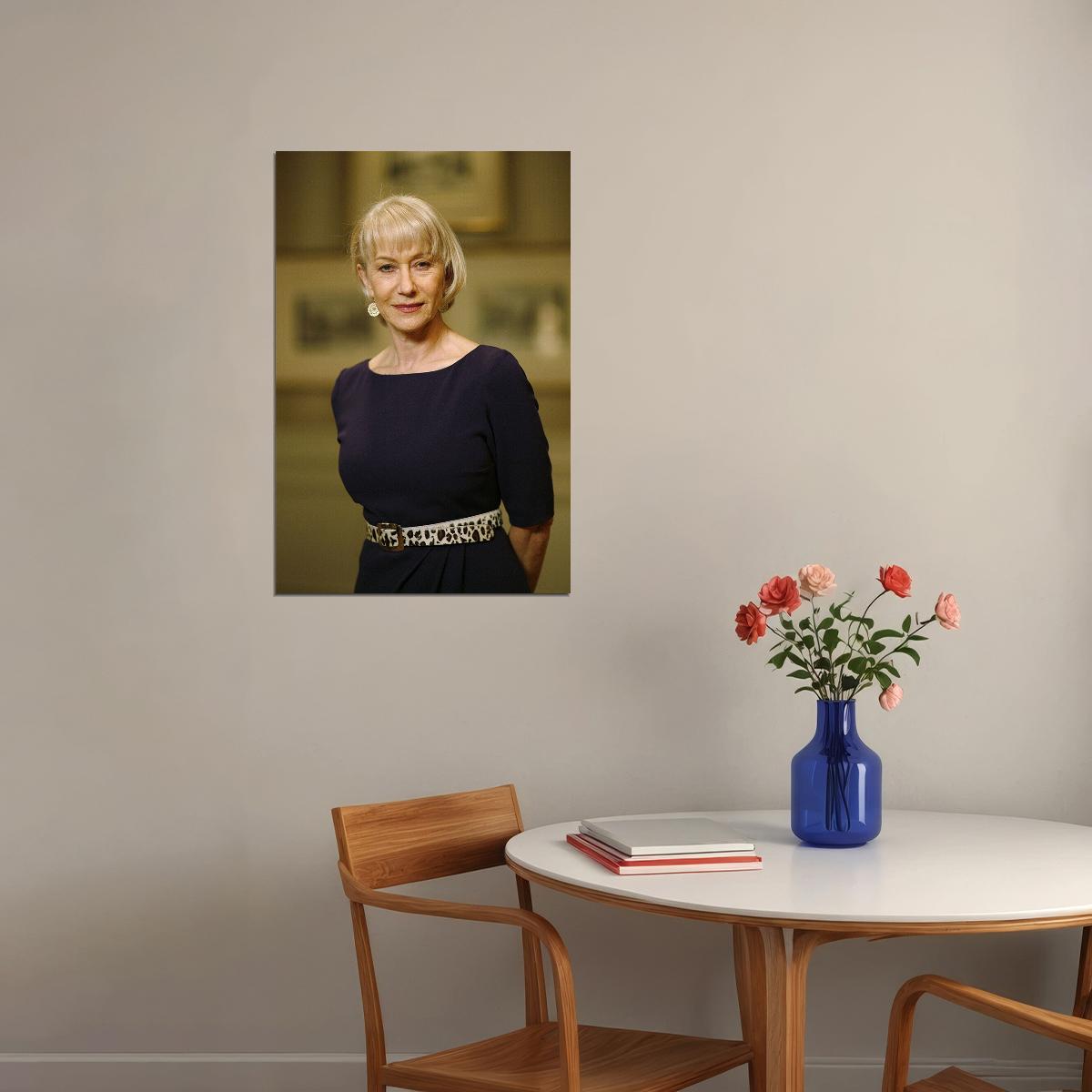 Helen Mirren British Actor Actress Artist Poster Wall Art Print Home Wall Decor - xonomax