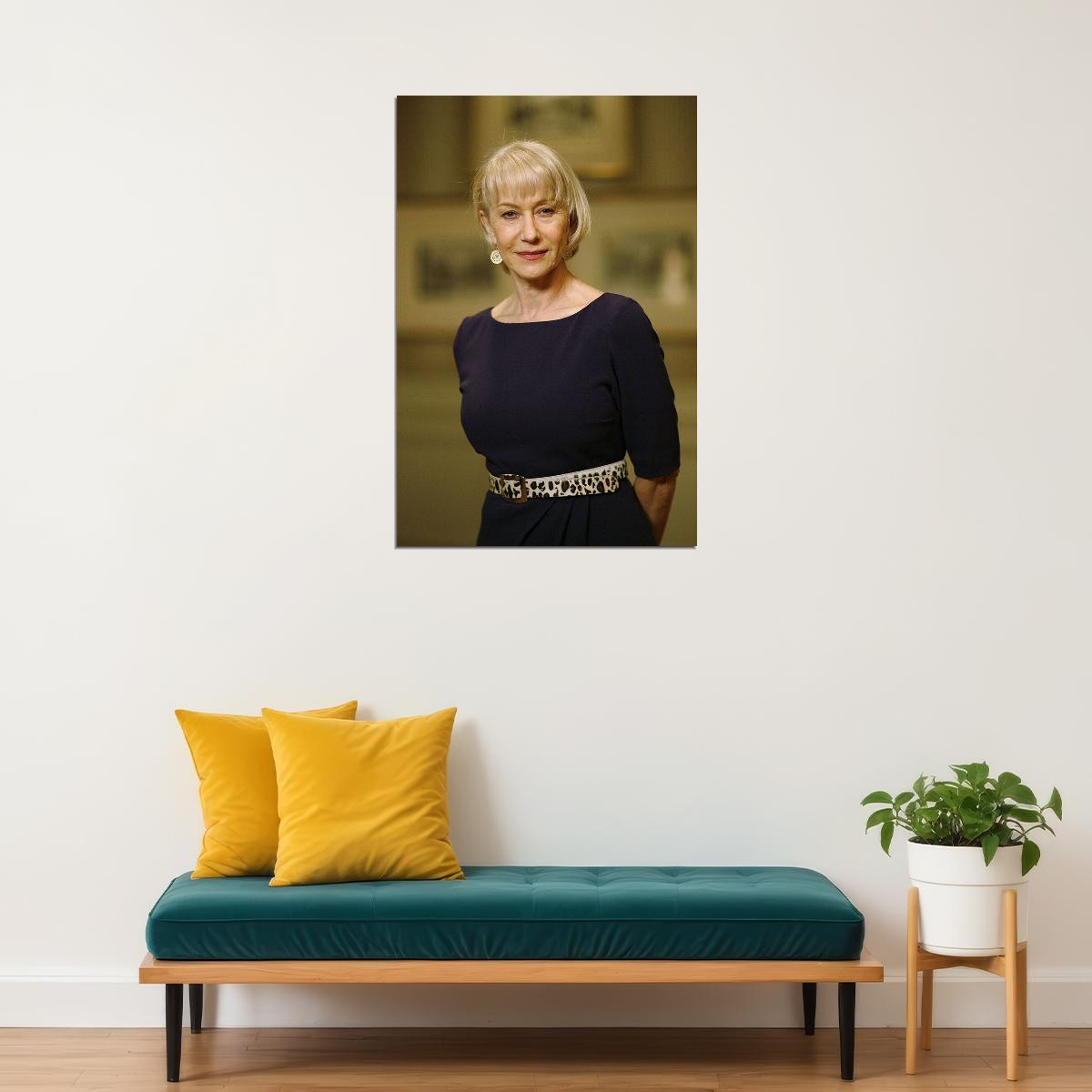 Helen Mirren British Actor Actress Artist Poster Wall Art Print Home Wall Decor - xonomax