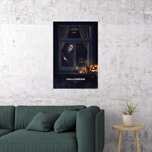 Halloween Movie Cover Thriller Action Poster Wall Art Print Home Wall Decor - xonomax