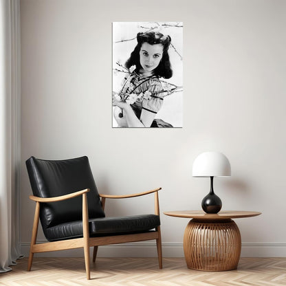 Vivien Leigh British Actress Artist Actor Poster Wall Art Print Home Wall Decor - xonomax