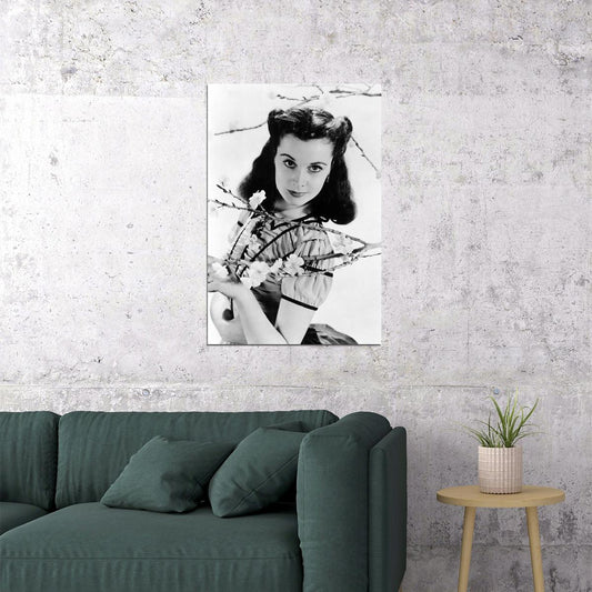 Vivien Leigh British Actress Artist Actor Poster Wall Art Print Home Wall Decor - xonomax
