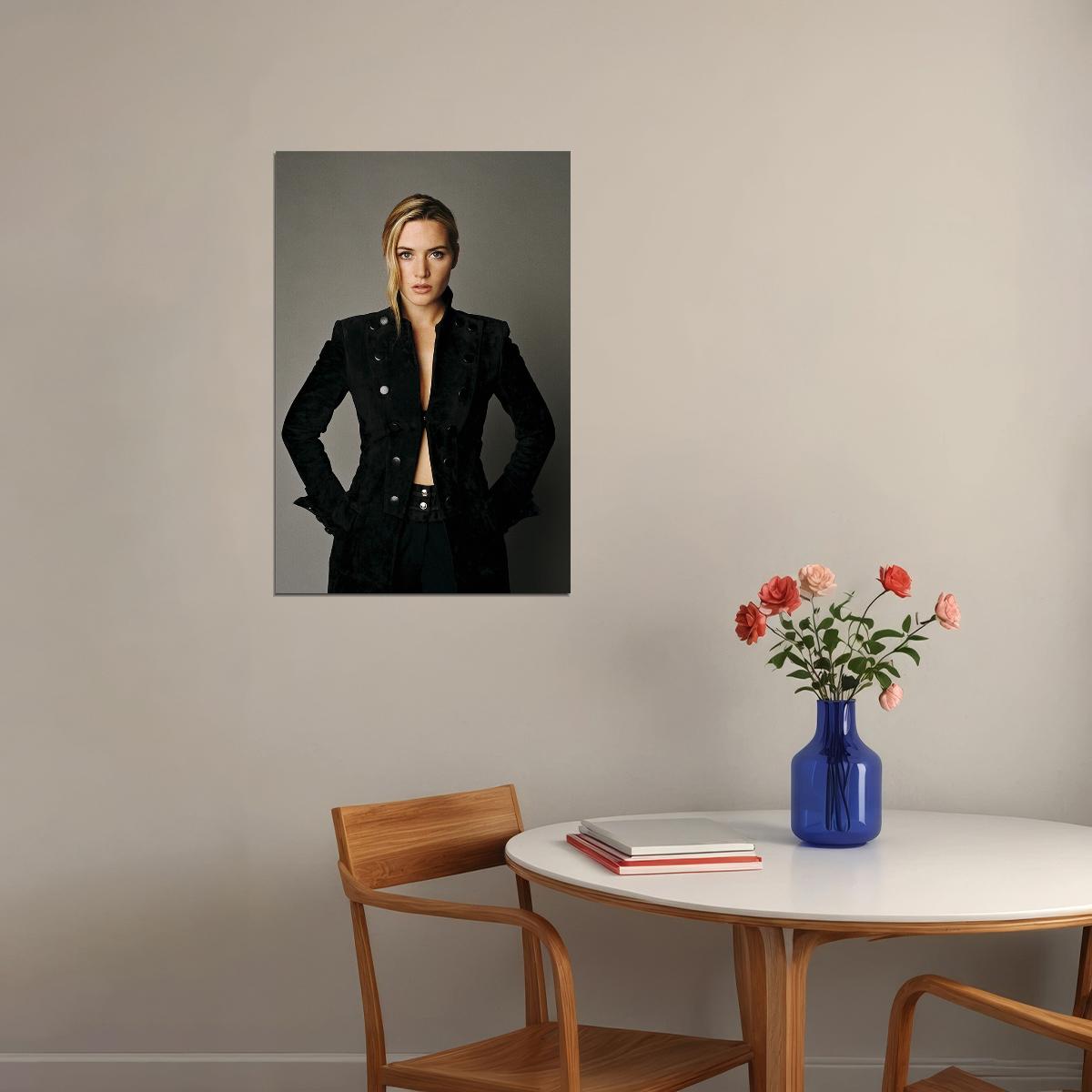 Kate Winslet British Actress Artist Actor Poster Wall Art Print Home Wall Decor - xonomax