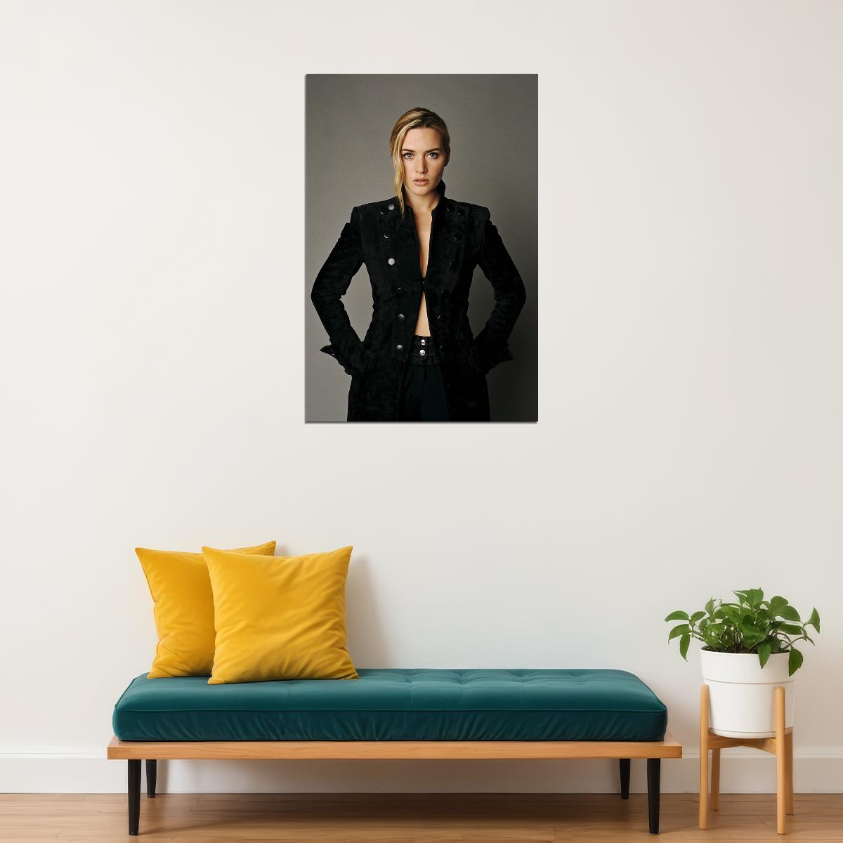 Kate Winslet British Actress Artist Actor Poster Wall Art Print Home Wall Decor - xonomax