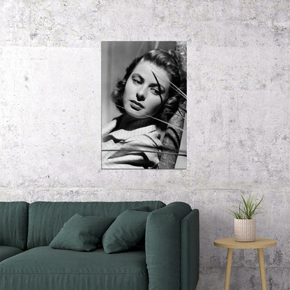 Ingrid Bergman Swedish Cinema And Theater Actor Poster Wall Art Print Home Wall Decor - xonomax