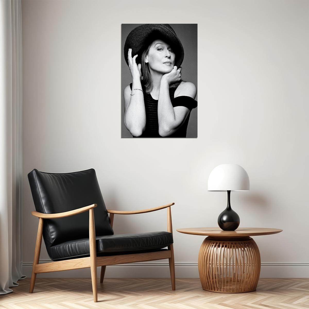 Meryl Streep American Actress And Artist Poster Wall Art Print Home Wall Decor - xonomax