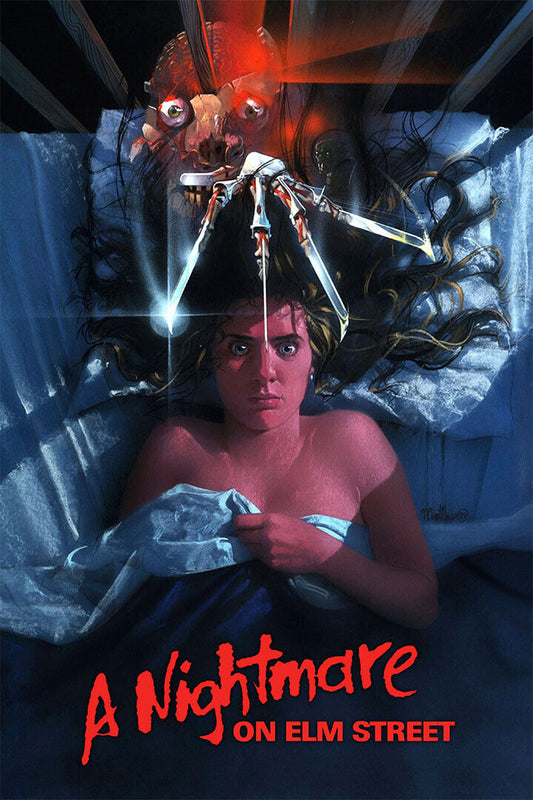 A Nightmare On Elm Street Movie Mystery Horror Poster Wall Art Print Home Wall Decor - xonomax