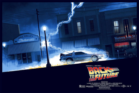 Back To The Future Classic Movie Science Fiction Poster Wall Art Print Home Wall Decor - xonomax