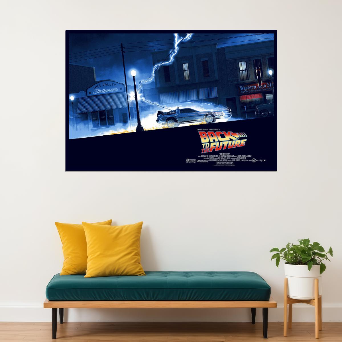 Back To The Future Classic Movie Science Fiction Poster Wall Art Print Home Wall Decor - xonomax