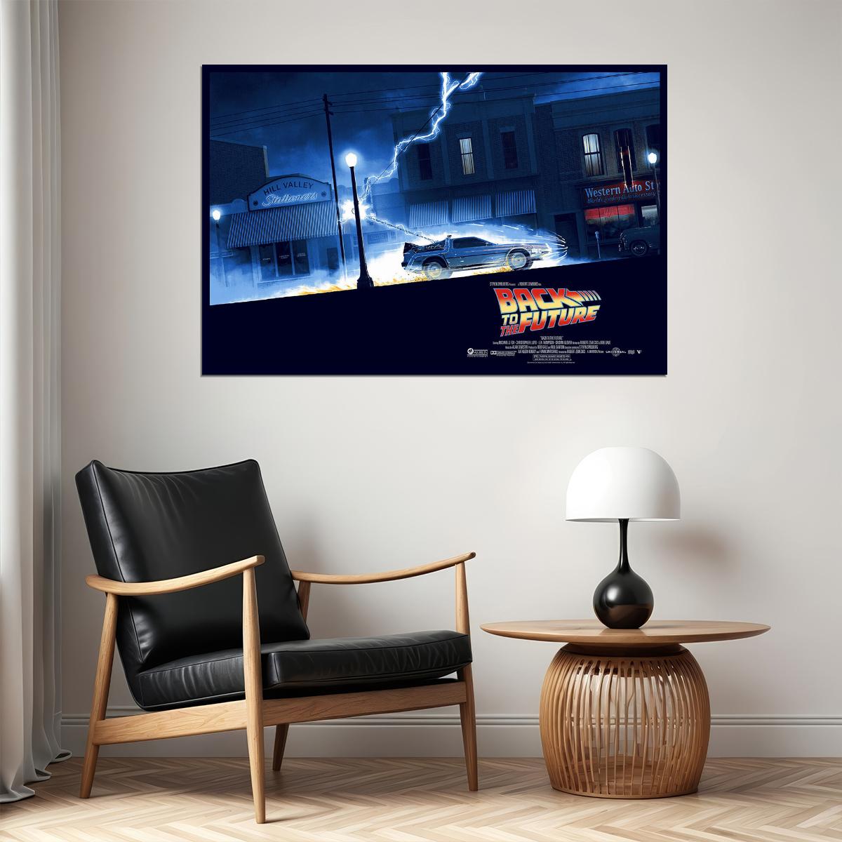 Back To The Future Classic Movie Science Fiction Poster Wall Art Print Home Wall Decor - xonomax