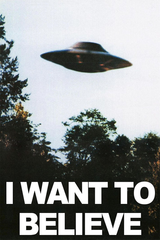 The X-files I Want To Believe Movie Drama Horror Crime Poster Wall Art Print Home Wall Decor - xonomax