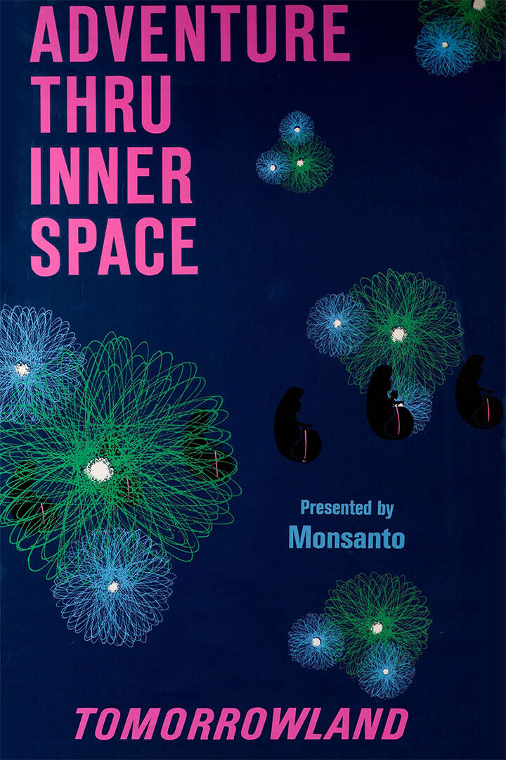 Adventure Thru Inner Space Tomorrowland Fun Center Poster Wall Art Print Home Wall Decor - xonomax