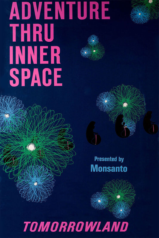 Adventure Thru Inner Space Tomorrowland Fun Center Poster Wall Art Print Home Wall Decor - xonomax