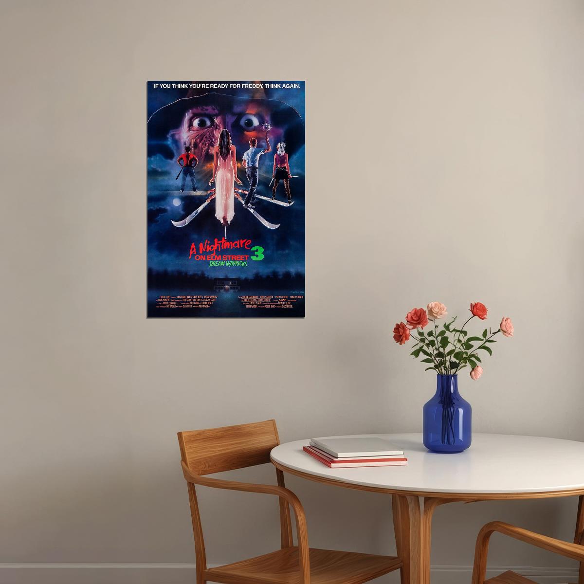 A Nightmare On Elm Street Usa Horror Movie Poster Wall Art Print Home Wall Decor - xonomax