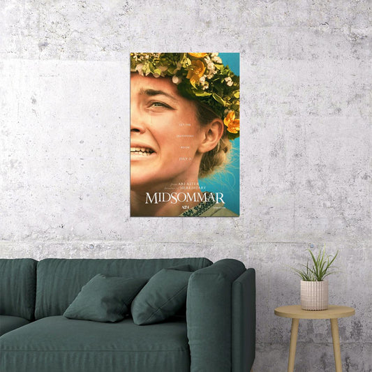 Midsommar Horror Drama Mystery Movie Gift Poster Wall Art Print Home Wall Decor - xonomax