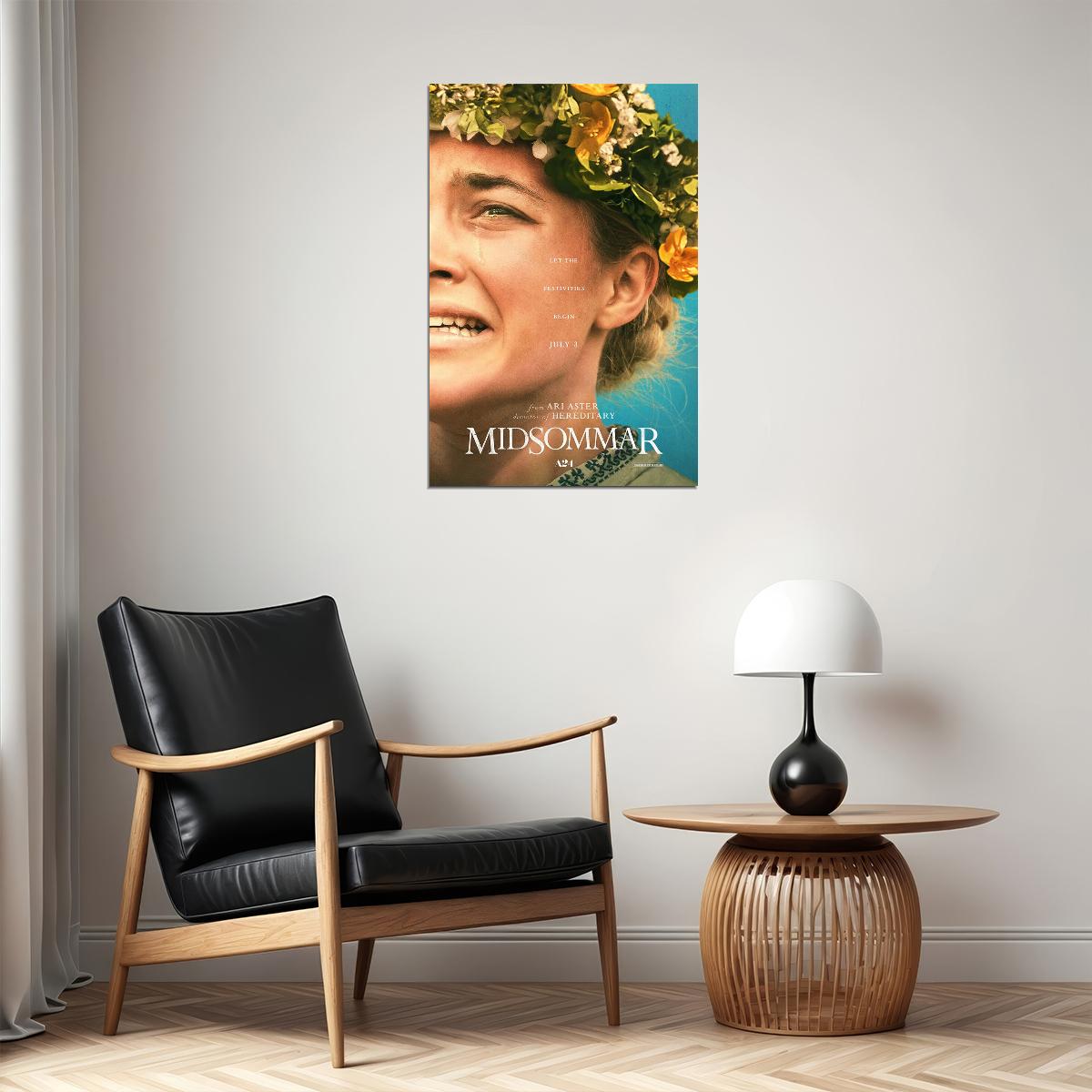 Midsommar Horror Drama Mystery Movie Gift Poster Wall Art Print Home Wall Decor - xonomax