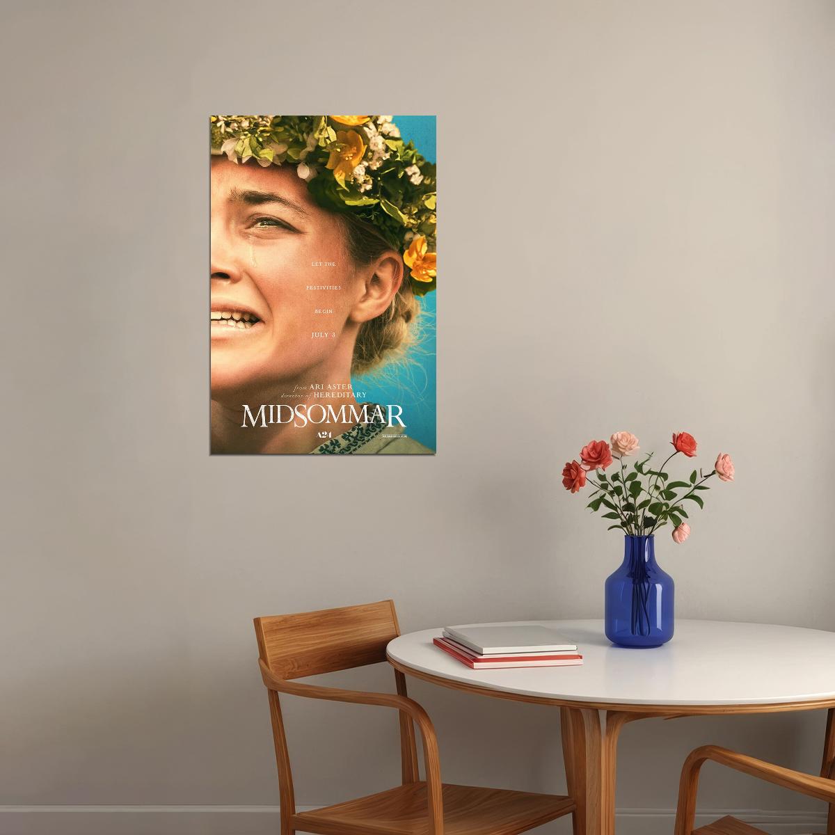 Midsommar Horror Drama Mystery Movie Gift Poster Wall Art Print Home Wall Decor - xonomax