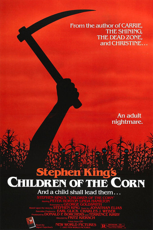Children Of The Corn Horror Thriller Movie Poster Wall Art Print Home Wall Decor - xonomax