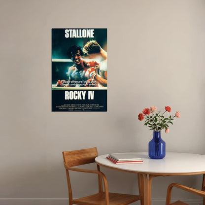 Rocky Iv Drama Sports Fight Movie Hot Film Poster Wall Art Print Home Wall Decor