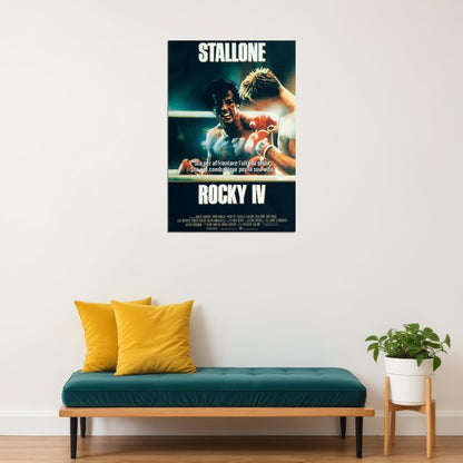 Rocky Iv Drama Sports Fight Movie Hot Film Poster Wall Art Print Home Wall Decor