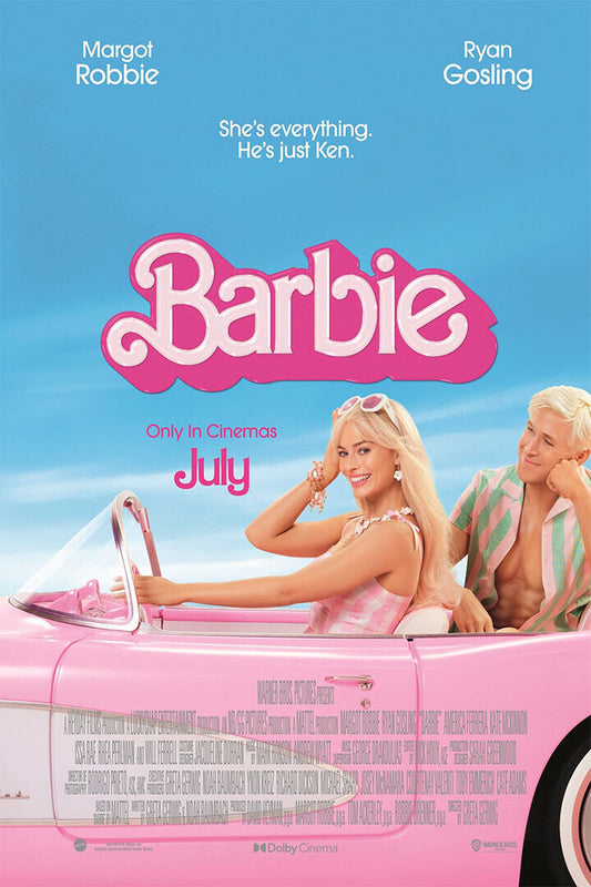 Barbie Adventure Comedy New Movie Cinema Poster Wall Art Print Home Wall Decor - xonomax