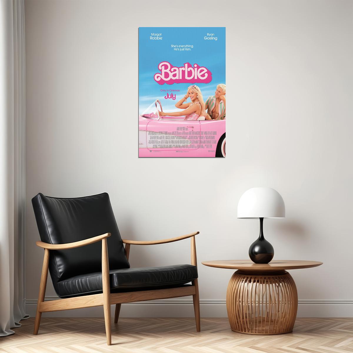 Barbie Adventure Comedy New Movie Cinema Poster Wall Art Print Home Wall Decor - xonomax