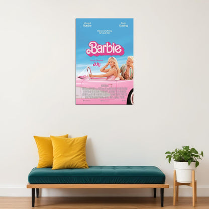 Barbie Adventure Comedy New Movie Cinema Poster Wall Art Print Home Wall Decor - xonomax