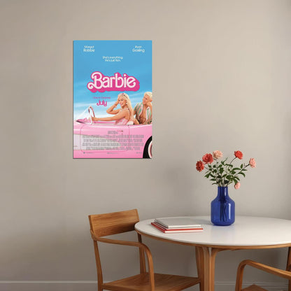 Barbie Adventure Comedy New Movie Cinema Poster Wall Art Print Home Wall Decor - xonomax