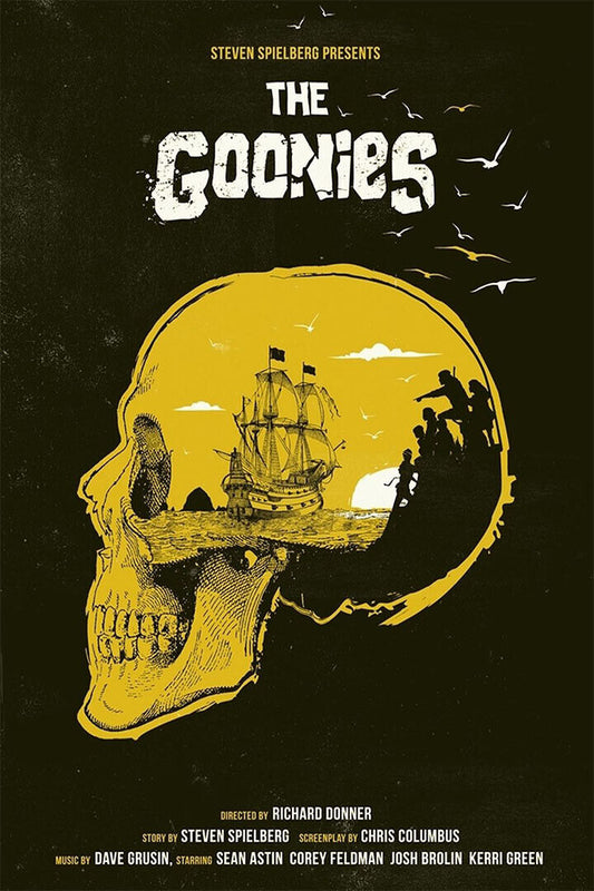 The Goonies Classic Adventure Comedy Movie Poster Wall Art Print Home Wall Decor - xonomax