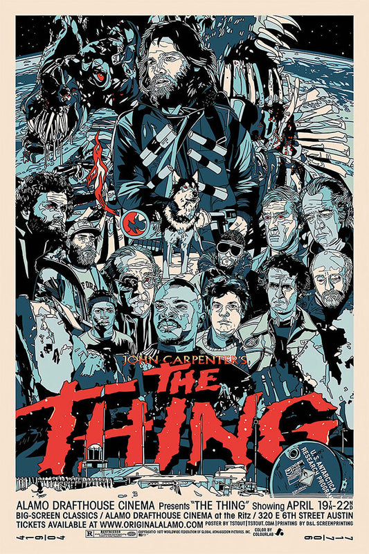 The Thing Horror Classic Movie Cinema Poster Wall Art Print Home Wall Decor - xonomax