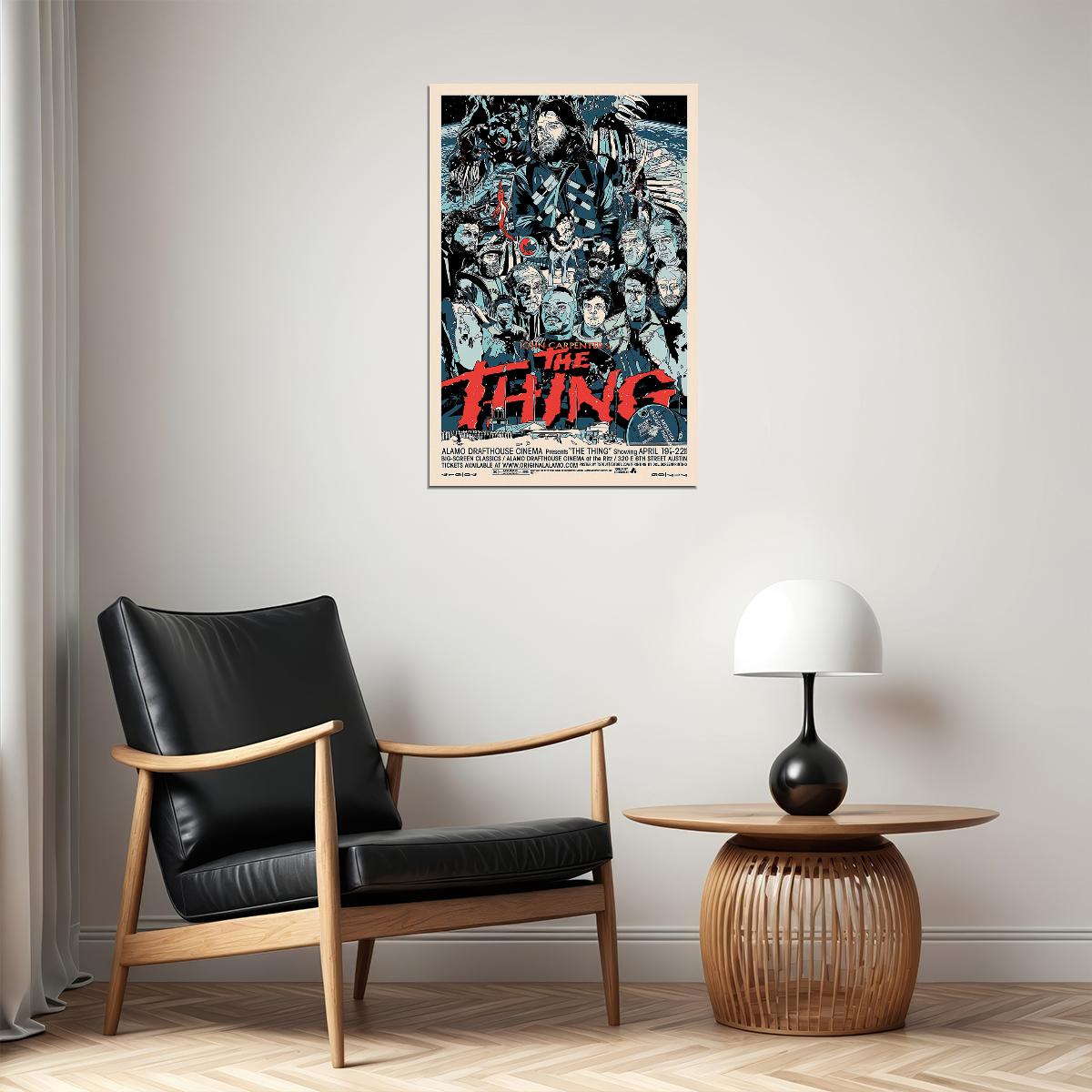The Thing Horror Classic Movie Cinema Poster Wall Art Print Home Wall Decor - xonomax