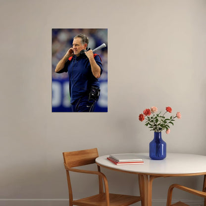 Bill Belichick American Sports Football Best Coach Poster Wall Art Print Home Wall Decor - xonomax