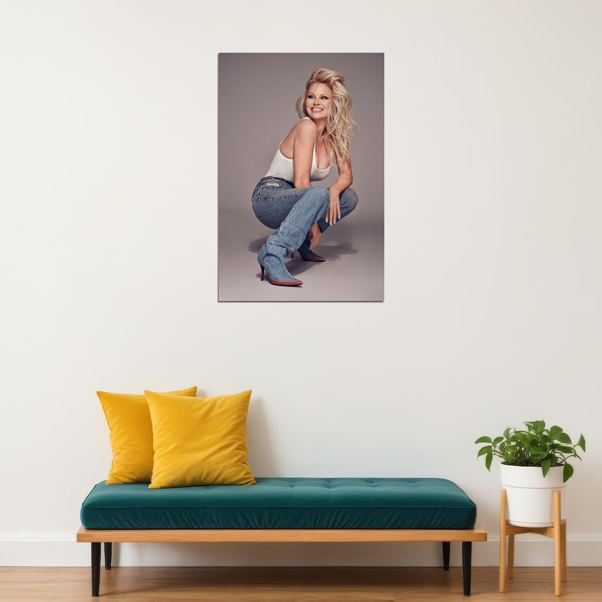 Pamela Anderson Celebrity Cinema Actor Model Artist Poster Wall Art Print Home Wall Decor - xonomax