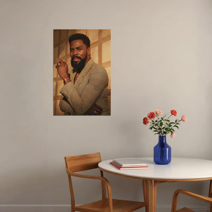Colman Domingo Celebrity American Movie Actor Gift Poster Wall Art Print Home Wall Decor - xonomax