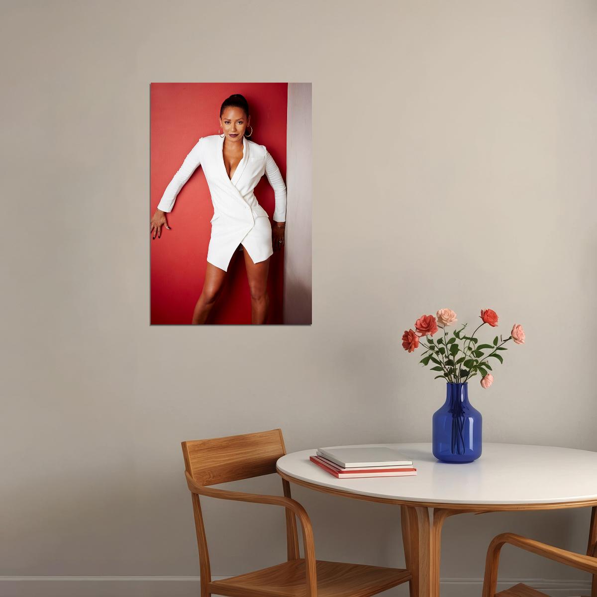 Mel B Celebrity British Woman Singer Actor Poster Wall Art Print Home Wall Decor - xonomax