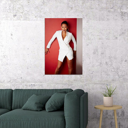 Mel B Celebrity British Woman Singer Actor Poster Wall Art Print Home Wall Decor - xonomax
