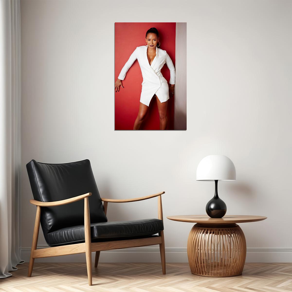 Mel B Celebrity British Woman Singer Actor Poster Wall Art Print Home Wall Decor - xonomax