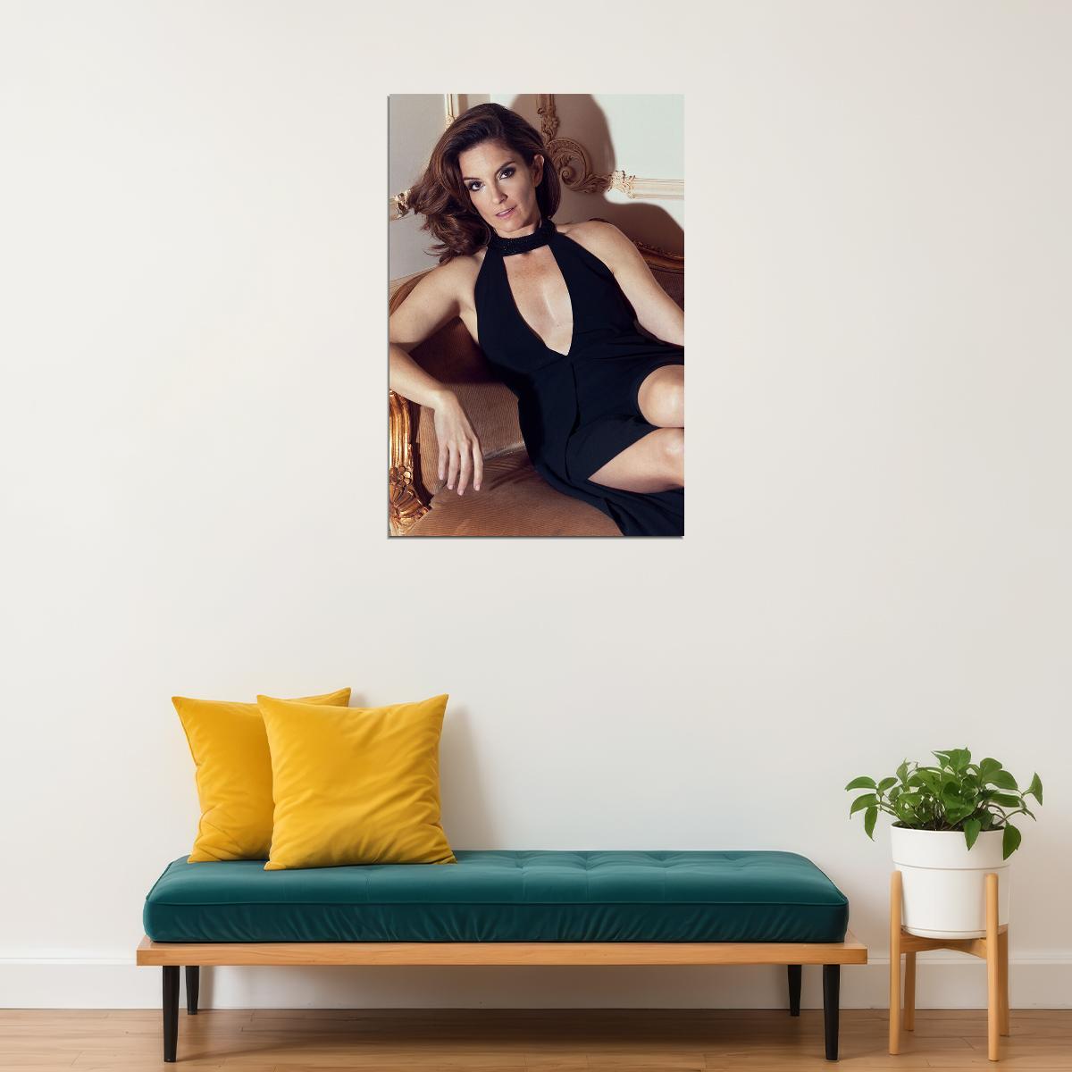 Tina Fey Celebrity American Woman Writer Actor Poster Wall Art Print Home Wall Decor - xonomax