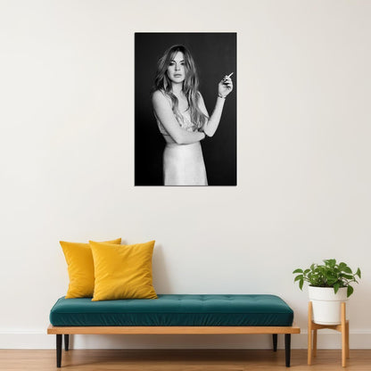 Lindsay Lohan Celebrity American Actor Musician Poster Wall Art Print Home Wall Decor - xonomax