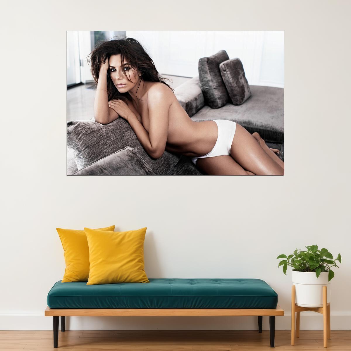 Eva Longoria Celebrity Woman Movie Actor Poster Wall Art Print Home Wall Decor - xonomax