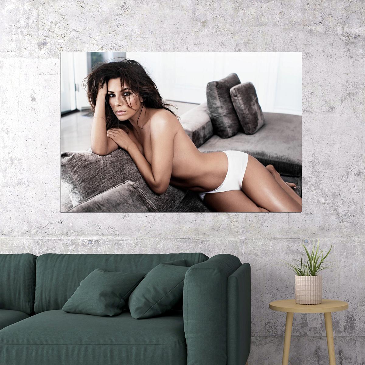 Eva Longoria Celebrity Woman Movie Actor Poster Wall Art Print Home Wall Decor - xonomax