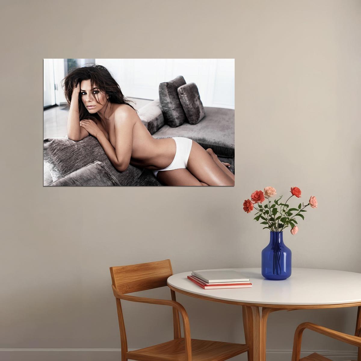 Eva Longoria Celebrity Woman Movie Actor Poster Wall Art Print Home Wall Decor - xonomax