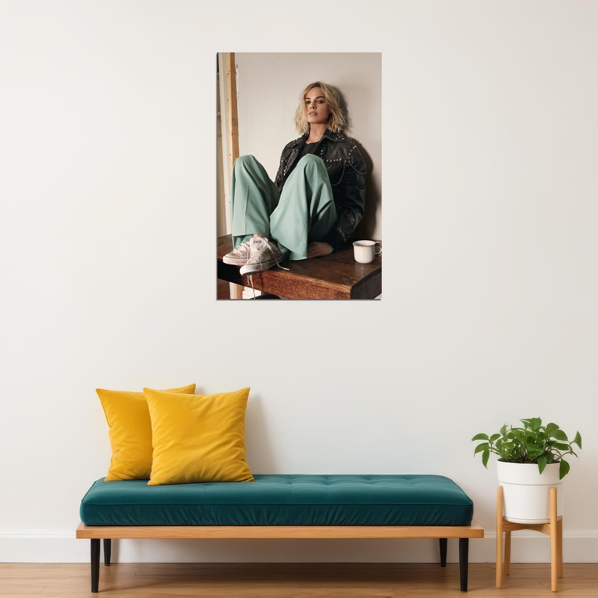Margot Robbie Celebrity Australian Movie Actor Beauty Poster Wall Art Print Home Wall Decor - xonomax
