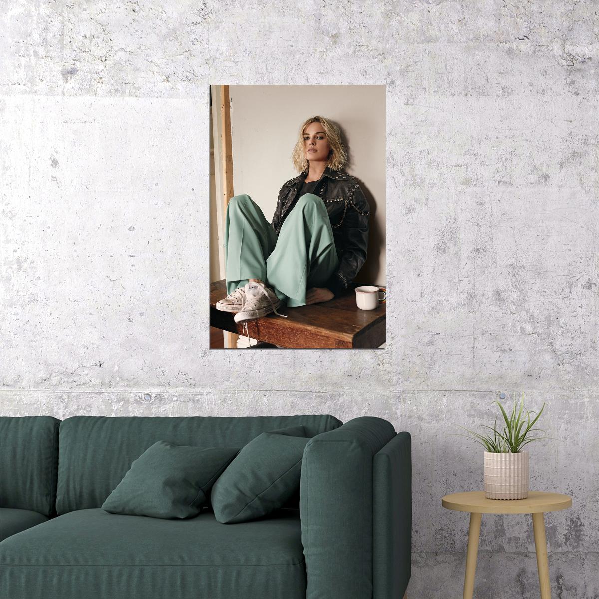Margot Robbie Celebrity Australian Movie Actor Beauty Poster Wall Art Print Home Wall Decor - xonomax