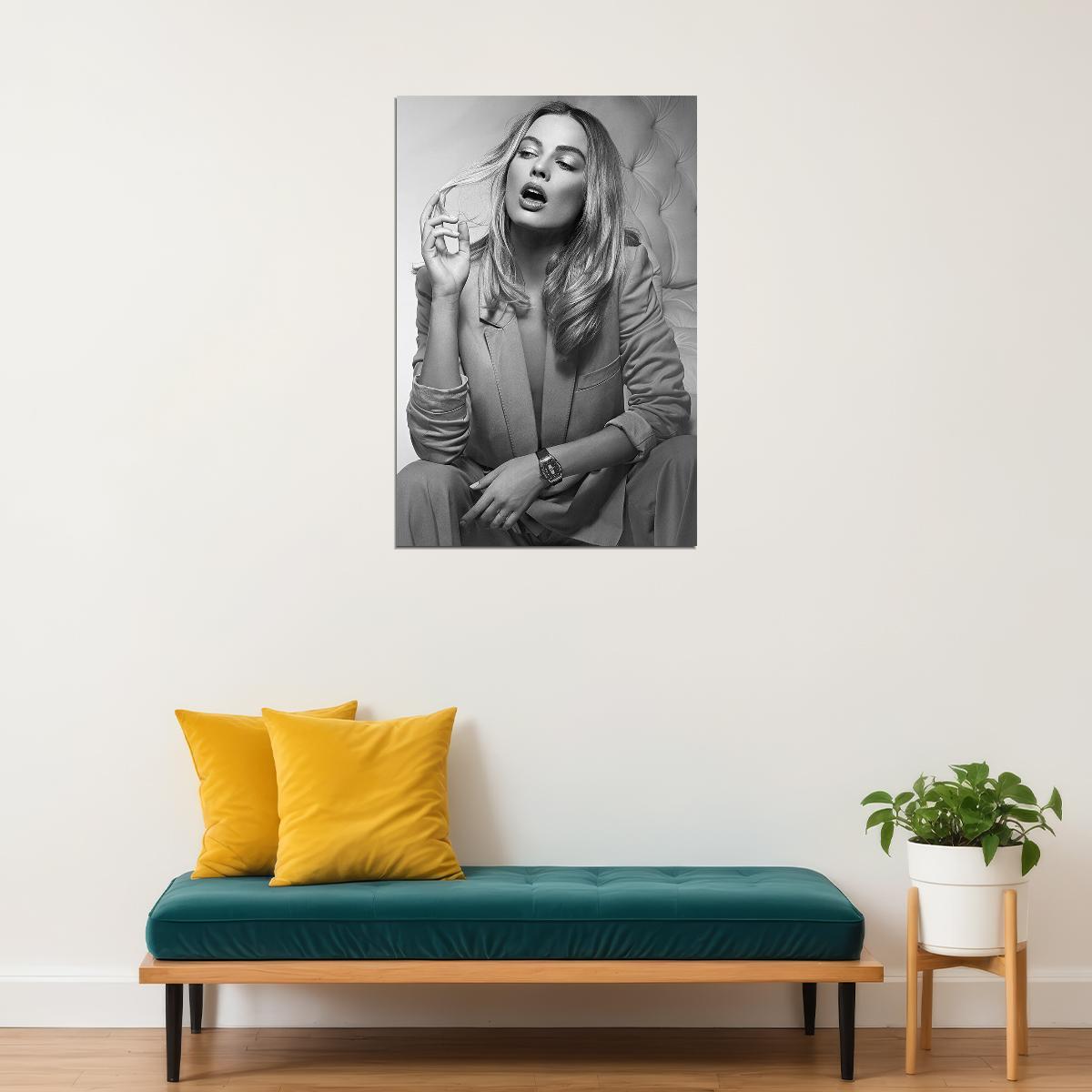 Margot Robbie Celebrity Australian Cinema Actor Poster Wall Art Print Home Wall Decor - xonomax
