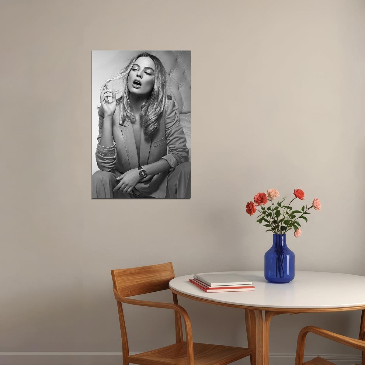 Margot Robbie Celebrity Australian Cinema Actor Poster Wall Art Print Home Wall Decor - xonomax