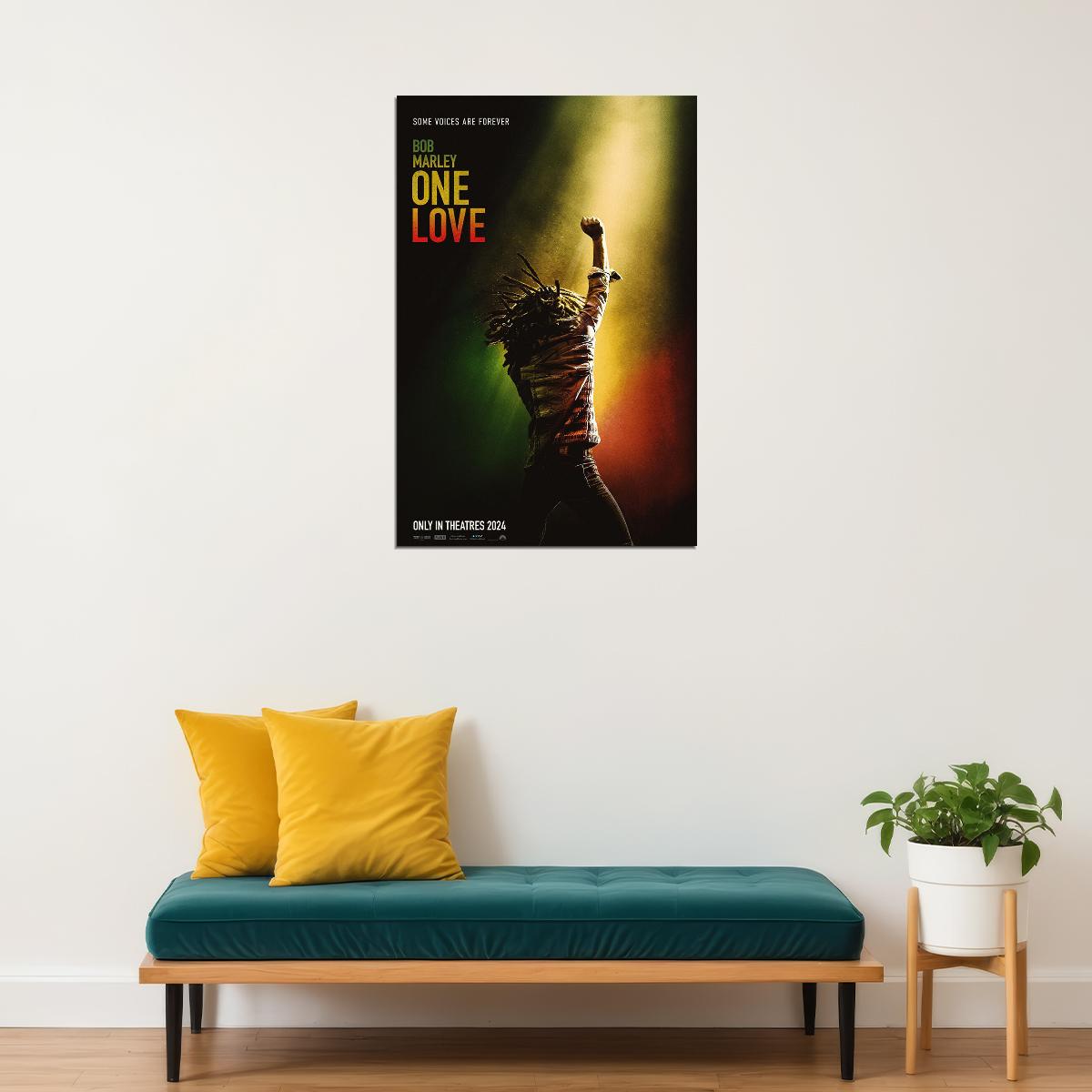 Bob Marley One Love Biography Movie Cinema Poster Wall Art Print Home Wall Decor - xonomax