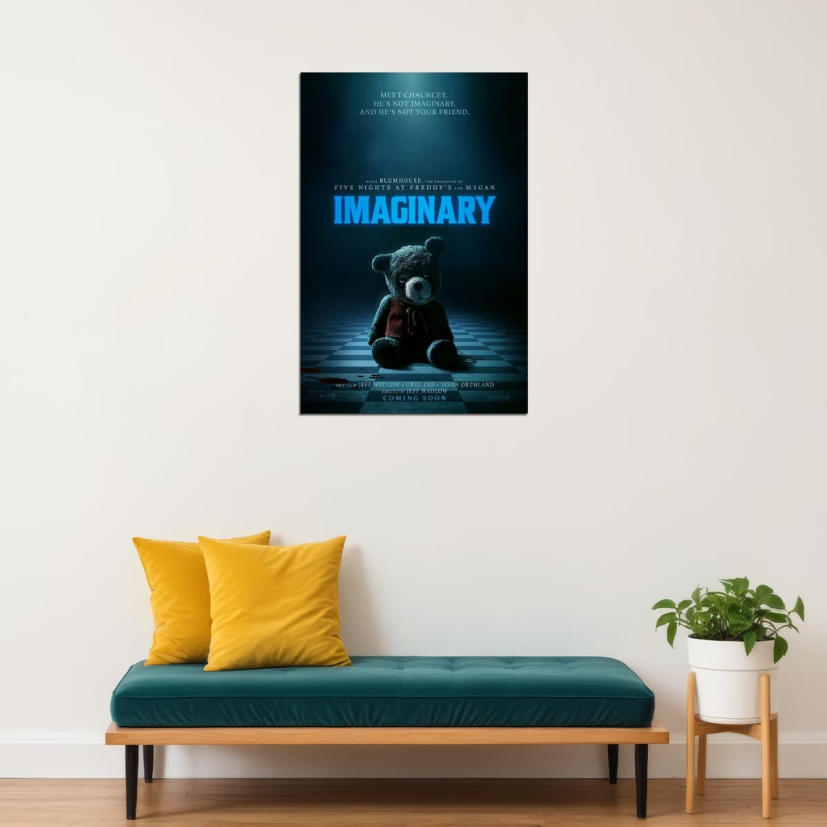 Imaginary Horror Thriller Movie Cinema Poster Wall Art Print Home Wall Decor - xonomax