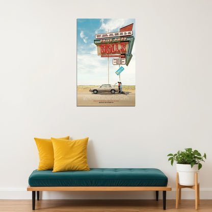 Drive Away Dolls Action Comedy Movie Cinema Poster Wall Art Print Home Wall Decor - xonomax