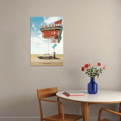 Drive Away Dolls Action Comedy Movie Cinema Poster Wall Art Print Home Wall Decor - xonomax