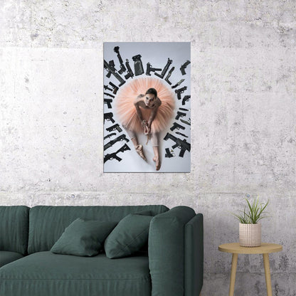 Ballerina 2024 Action Thriller Movie Gift Poster Wall Art Print Home Wall Decor